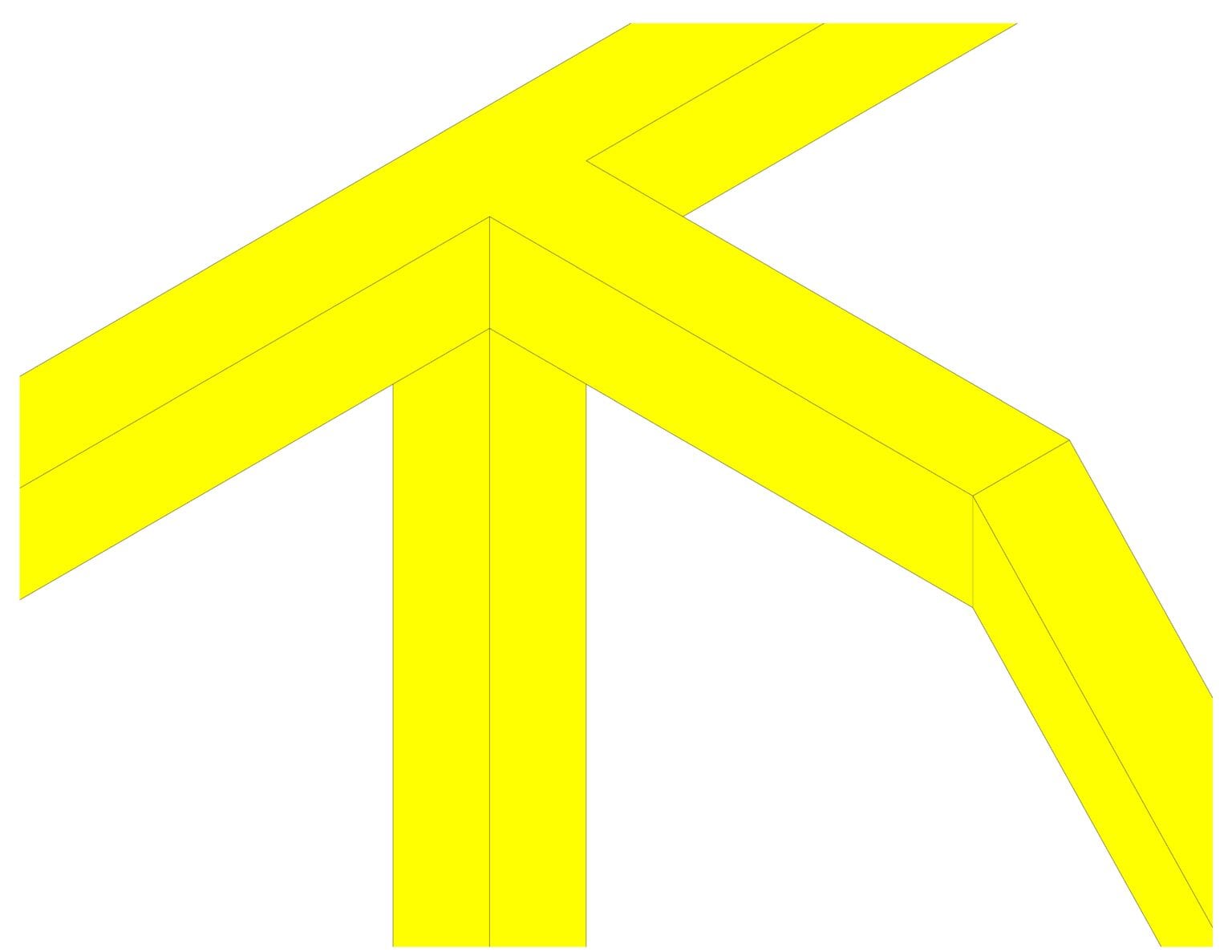 Aircraft rack tube frame detail