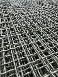 2 x 1 rectangular woven wire mesh