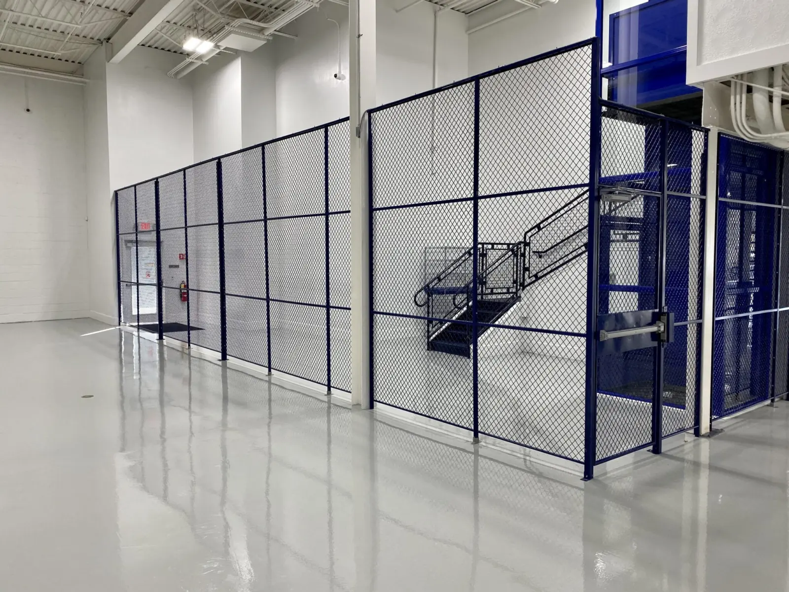 Newark Wire Works wire mesh security enclosure